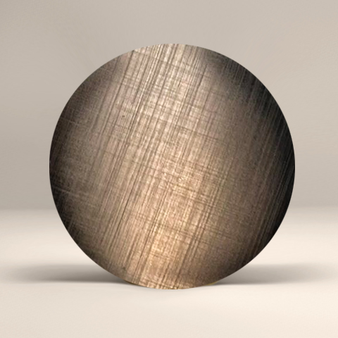 T&C Br106 Artistic Texture Lewis Brown Matte Brushed Finish Decorative Stainless Steel Sheet for Interior Cladding