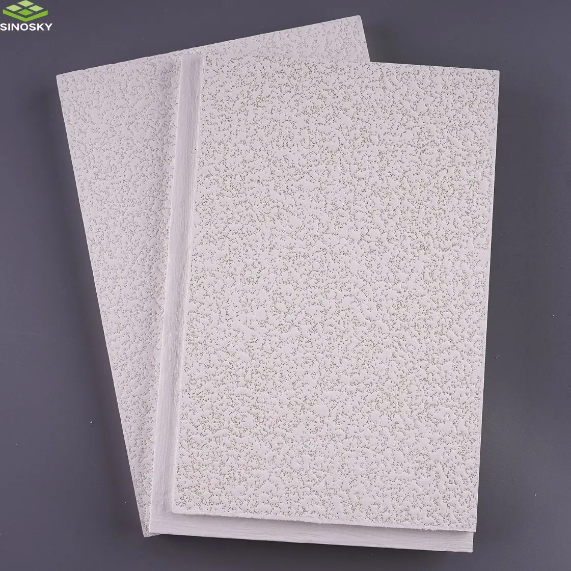 Fiberglass Suspended Ceiling Systems Acoustic Panel Baffle Fiberglass Ceiling for Office Decoration