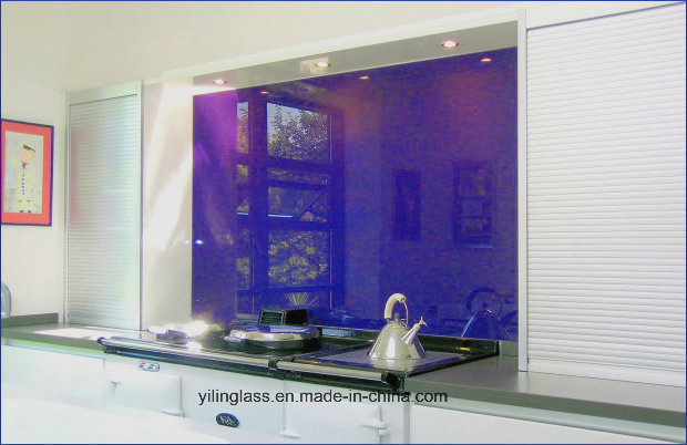 Color Paint Kitchen Glass with Australian/USA/Ce Certificate