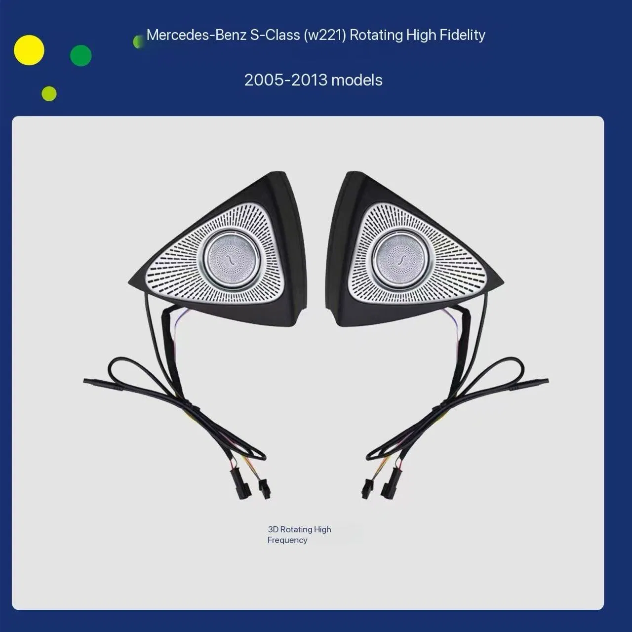 Светодиодная подсветка Mercedes S-Class (W222) 2005-2013, 18-цветная, управление: кнопка/WeChat/приложение