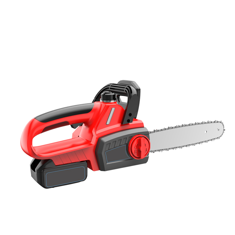 12 Inch 21V Lithium Battery Powered Mini Cordless Electric Chainsaw with Brushless Motor