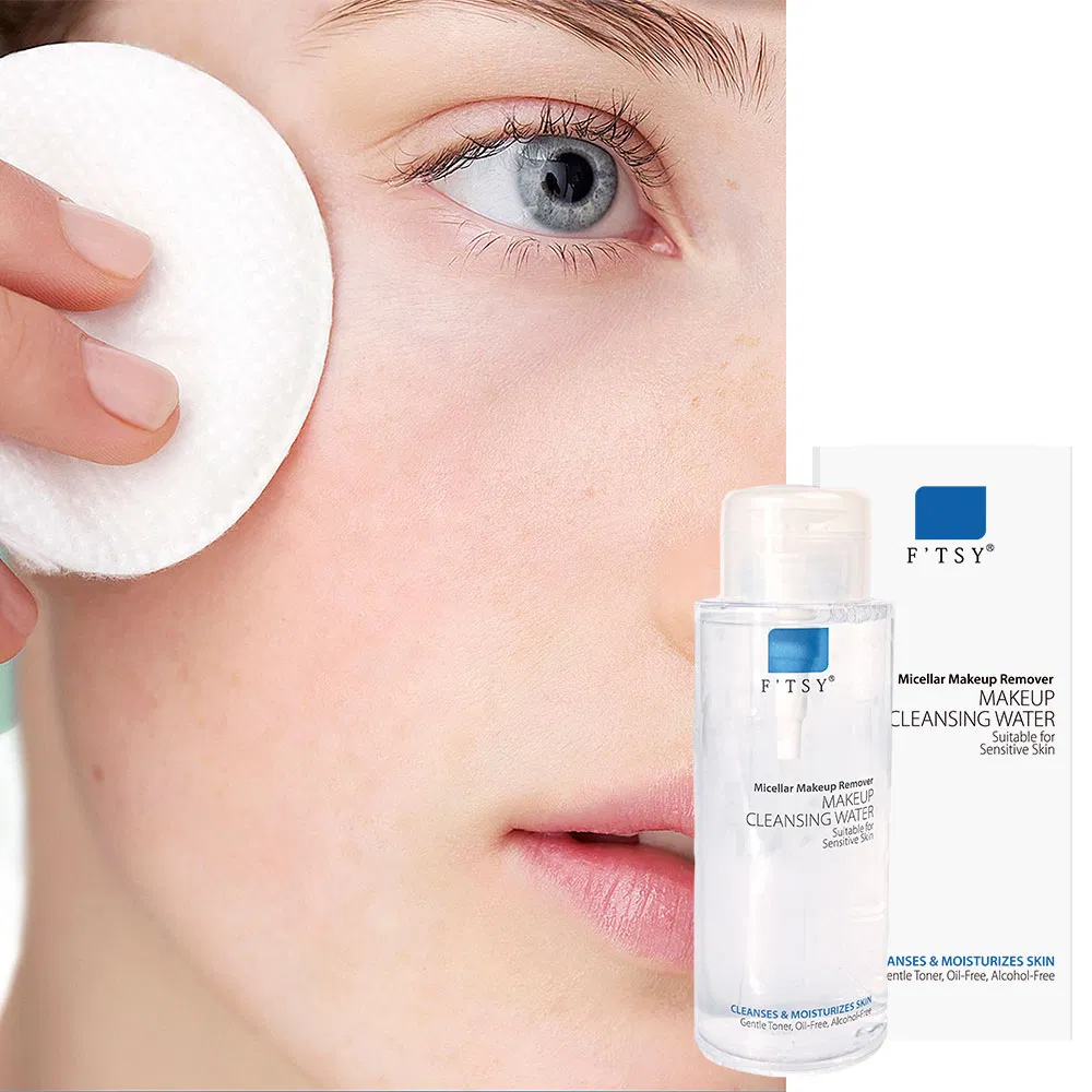 Private Label Gentle Cleansing Makeup Water Deep Cleanses Makeup Remover for Sensitive Skin