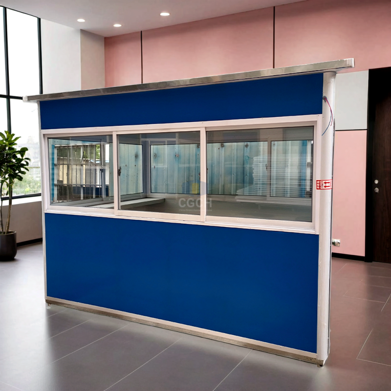 Durable Outdoor Sentry Room and Kiosk for Security Solutions