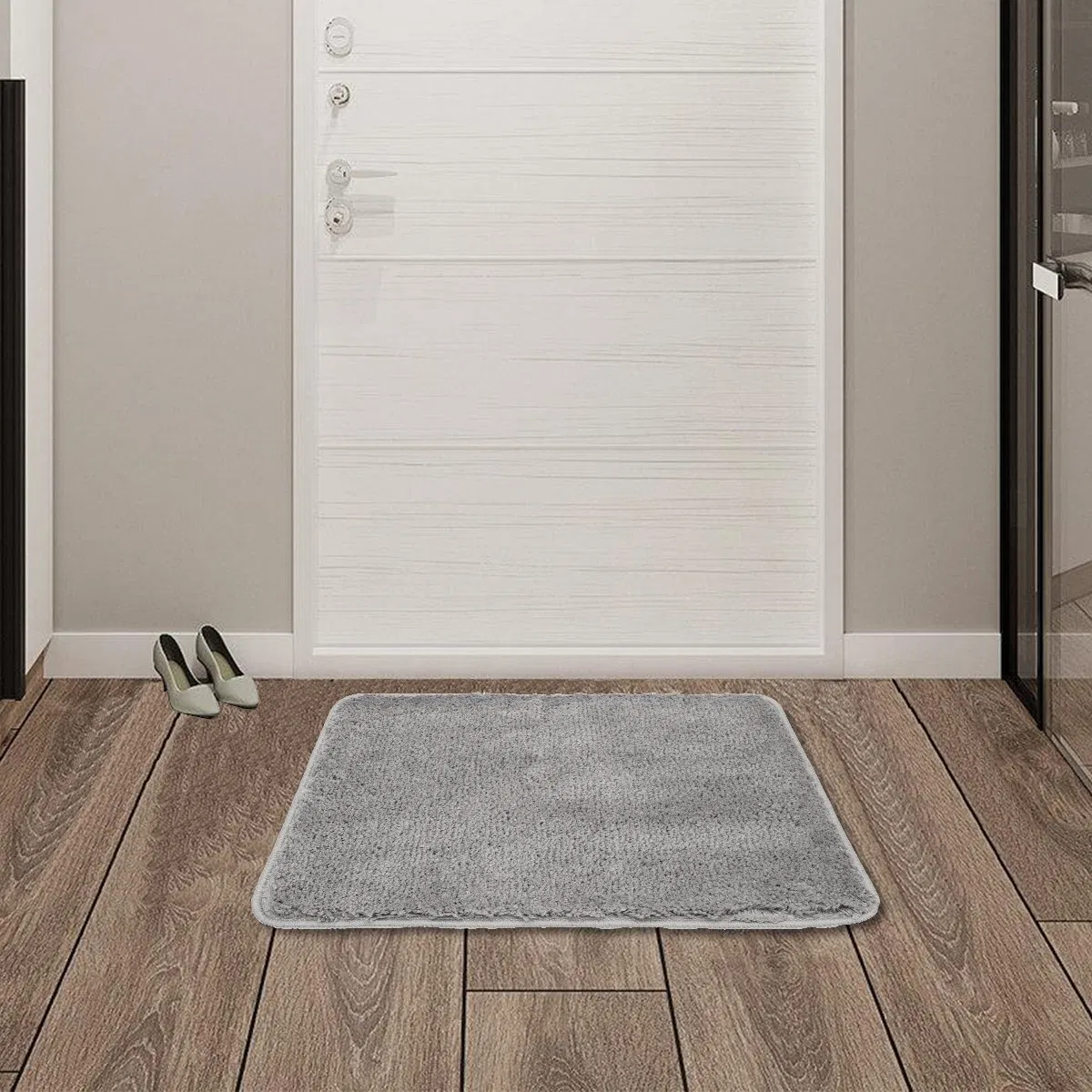 Home Microfiber Floor Mat, Non Slip Washable Entryway Rug Indoor Door Mat, Absorbent Entry Way Shoe Mat, Door Mats Indoor Entrance