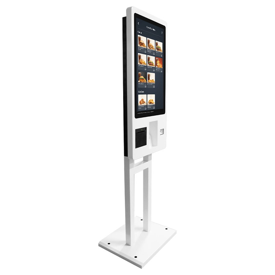 27 Inch Self Order Kiosk Mcdonalds Fast Food Self-Service Kiosk in Airport