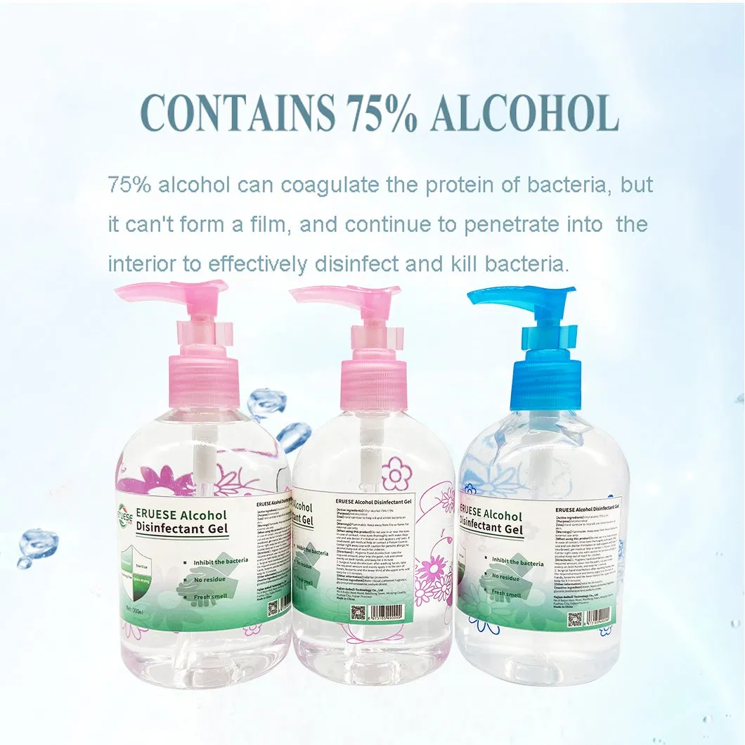 Private Label Wholesale 300ml Disinfectant Liquid Hand Sanitizer