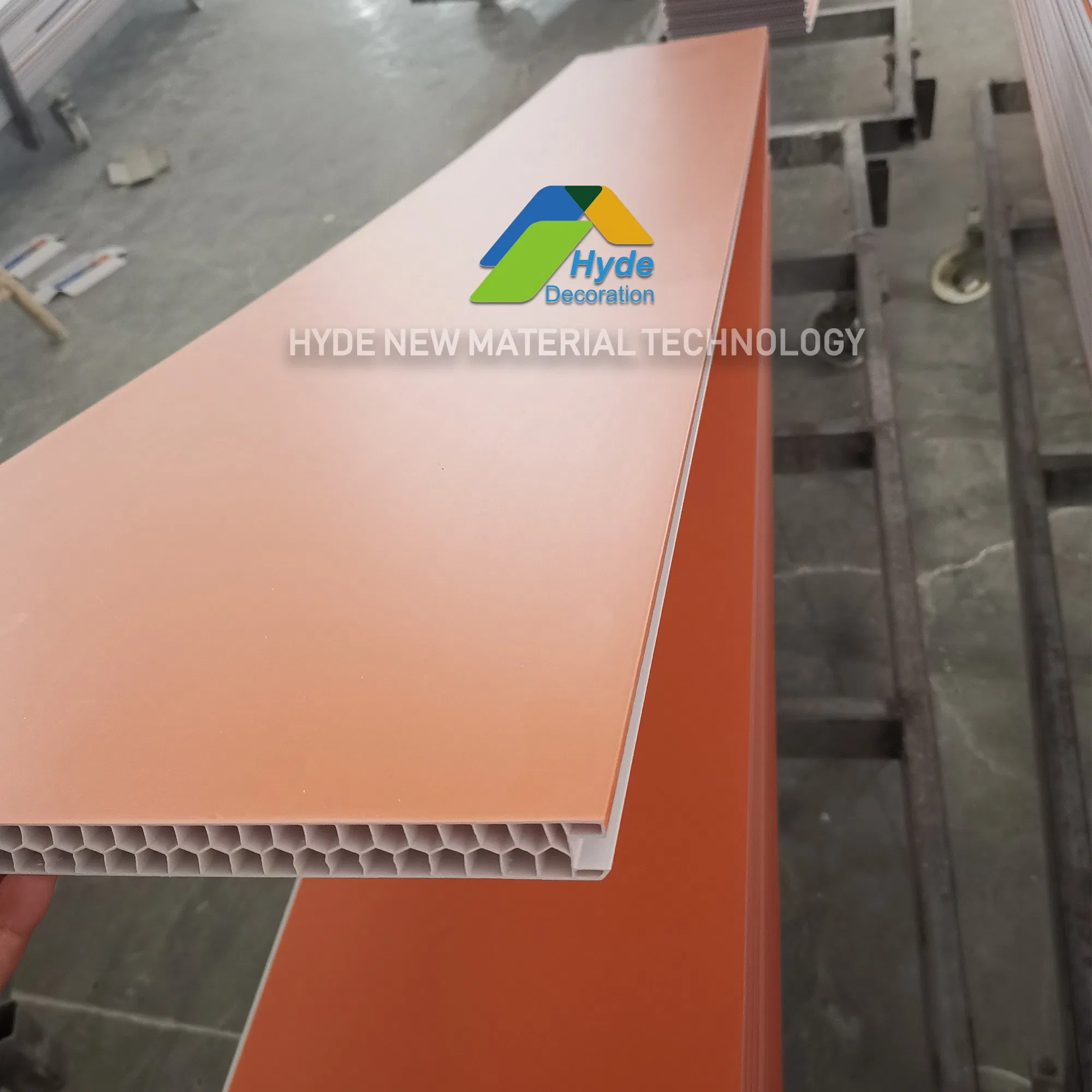 New Product Indoor High Density Click-Lock Easy Quick Installation PVC Panel Fire Resistant Partition Board