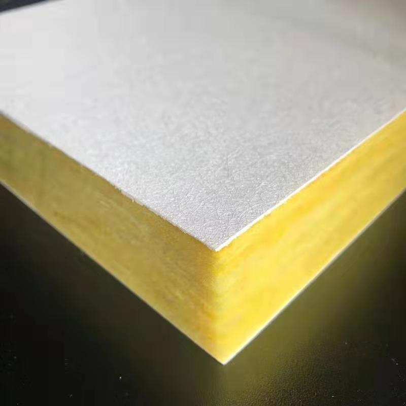 Office Fireproof Acoustic 600X600X15mm Fiberglass Acoustic Ceiling Panel