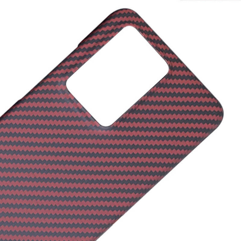 Customized Luxury Carbon Aramid Fiber Phone Case for Samsung Note 20 Mobile Phone Cover