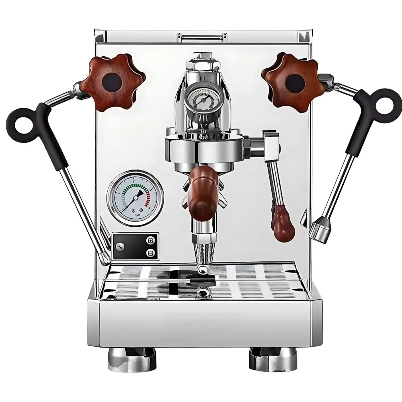 Professional Italian Espresso Machine with Dual Pump System and Independent Water Circuits