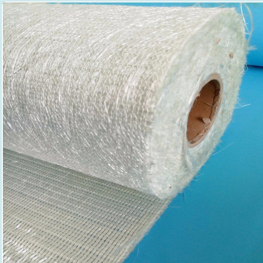 0/90 Degree Knitted Multiaxial Fiberglass Fabric with Mat Attached