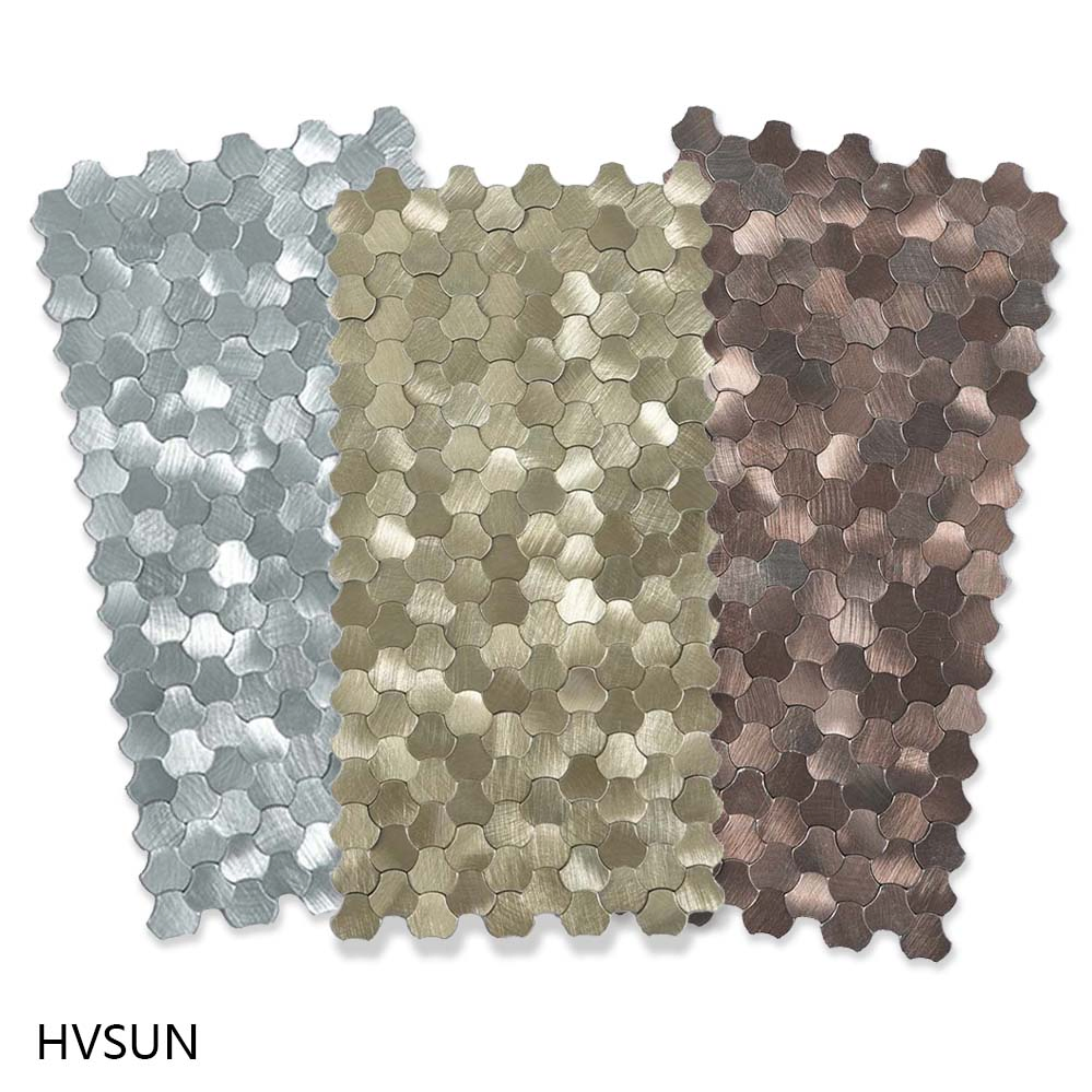 Elegant Iridescent Glass Mosaic Mirror Tile for Contemporary Kitchens