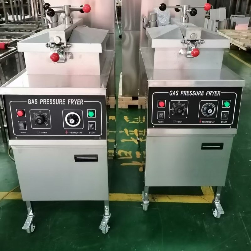 Henny Penny Electric Stainless Steel Mechanical Panel Pressure Deep Fryer