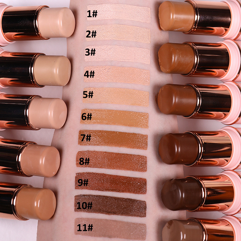 Easy to Use 9 Colors Brown Contour Stick Waterproof High Definte Face Makeup