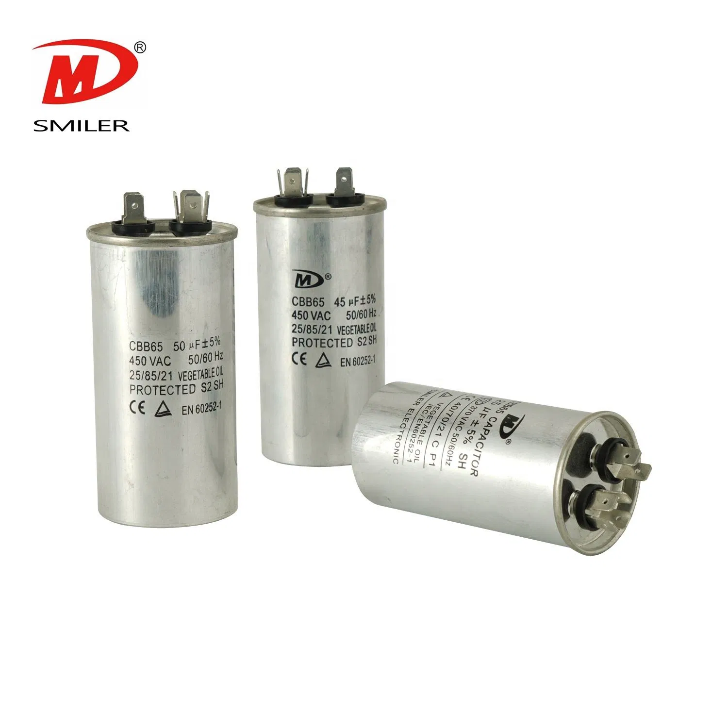 Cbb65 Sh Capacitor AC Compressor Air Conditioner Parts Motor Capacitor Factory