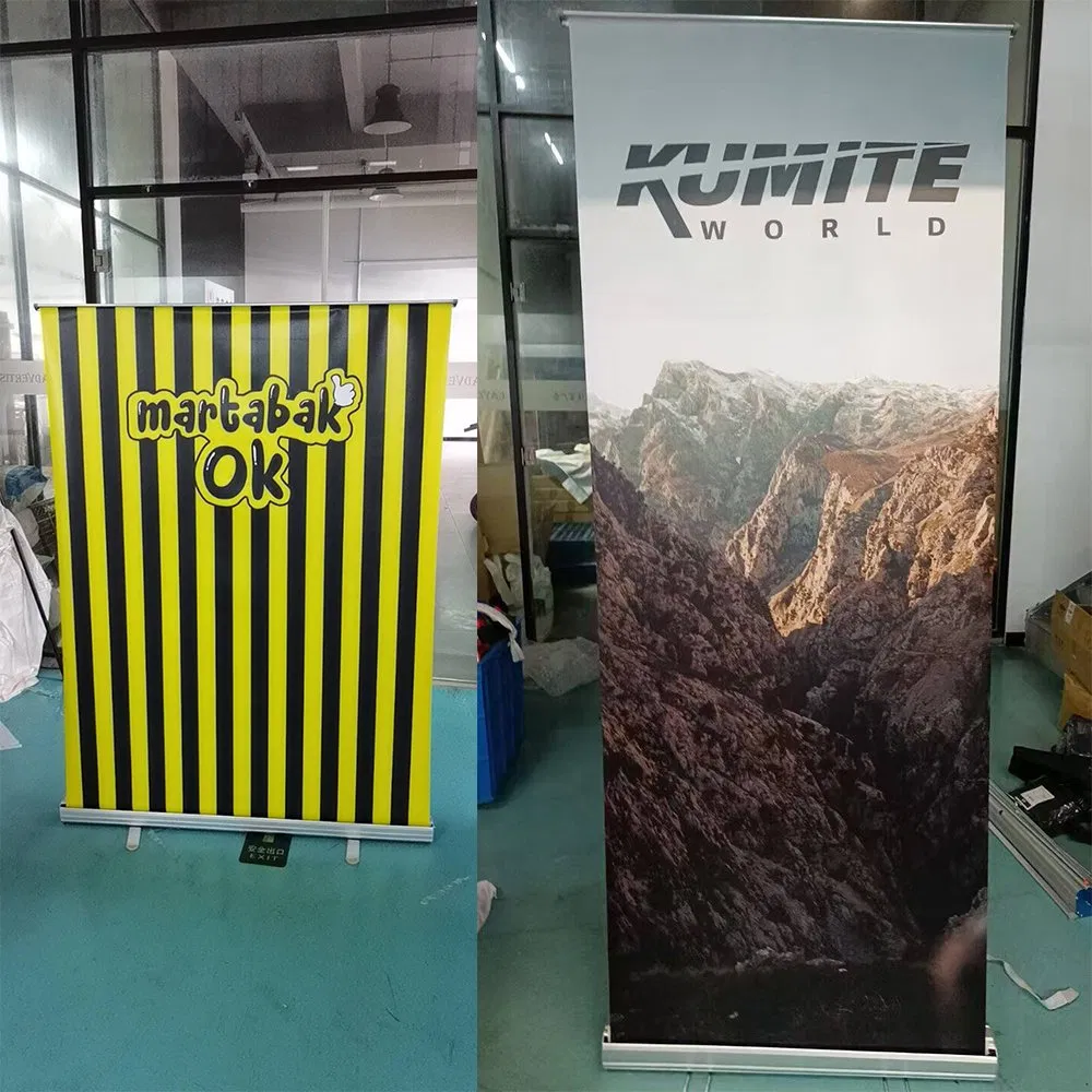 Premium Roll-up Stand Banner Printed Business Display Exhibition Show Standard Roll-up Banner