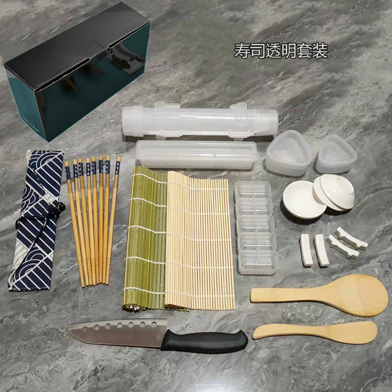 Wholesale Price OEM Manufacturer Home DIY Bazooka Rolling Bamboo Sushi Making Kit Sushi Making Set