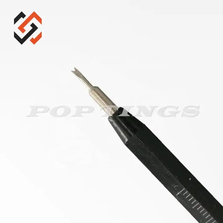 Double-Headed Pin with Scale Zbt001 Watch Spring Link Pin Remover