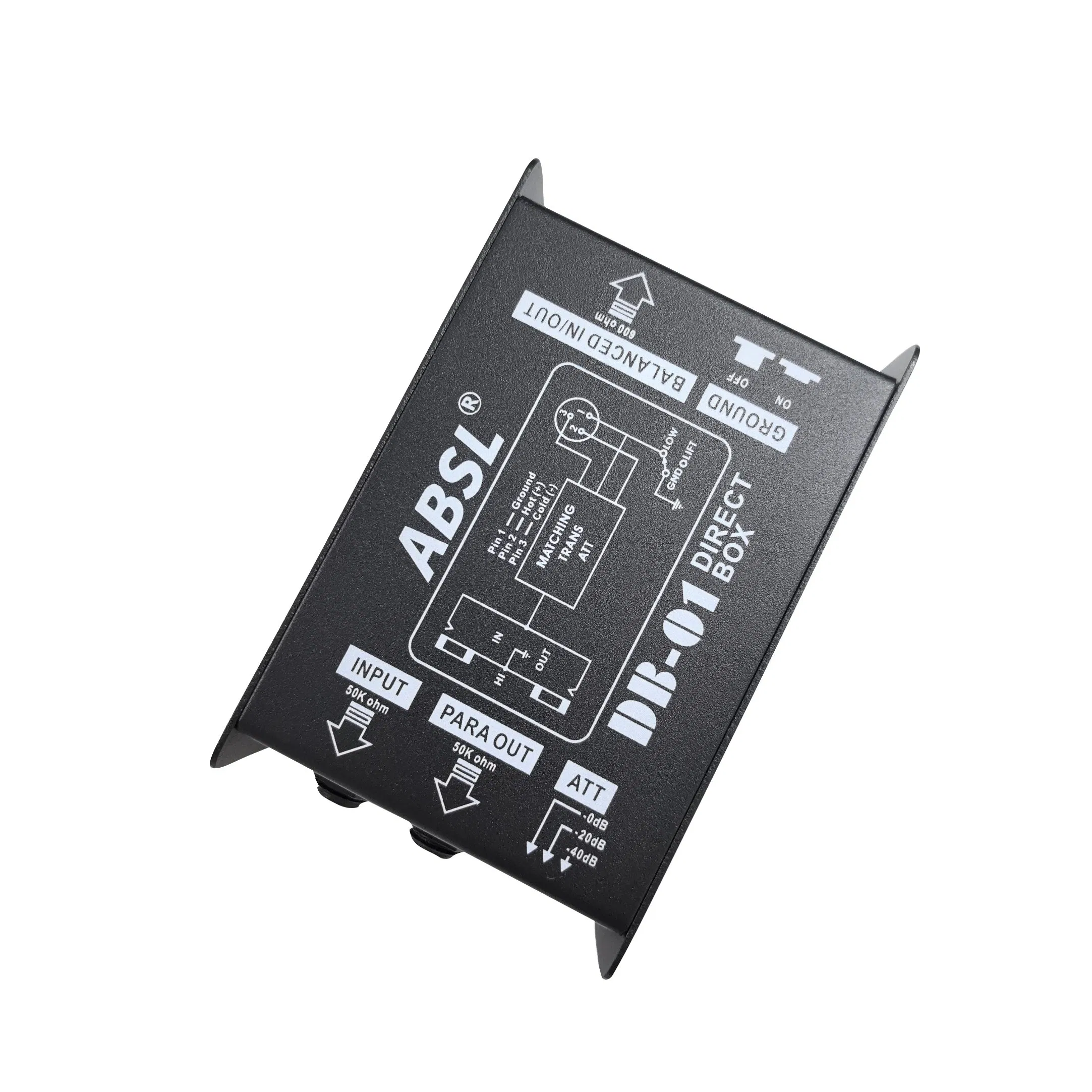 Wholesale Factory Price dB-01 Passive Di Direct Box Audio Convert Box