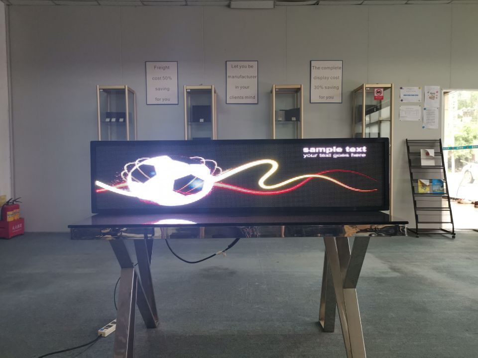 P10 Moving Text High Brightness Bus LED Sign