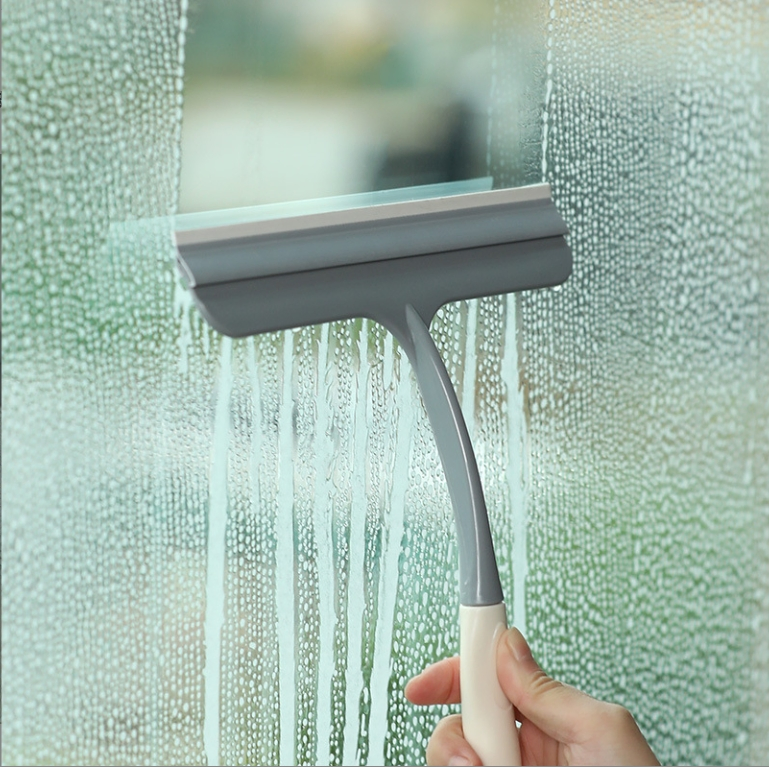 Window Squeegee Glass Wiper Scrub Cleaner Glass Cleaning Car Window Scraper