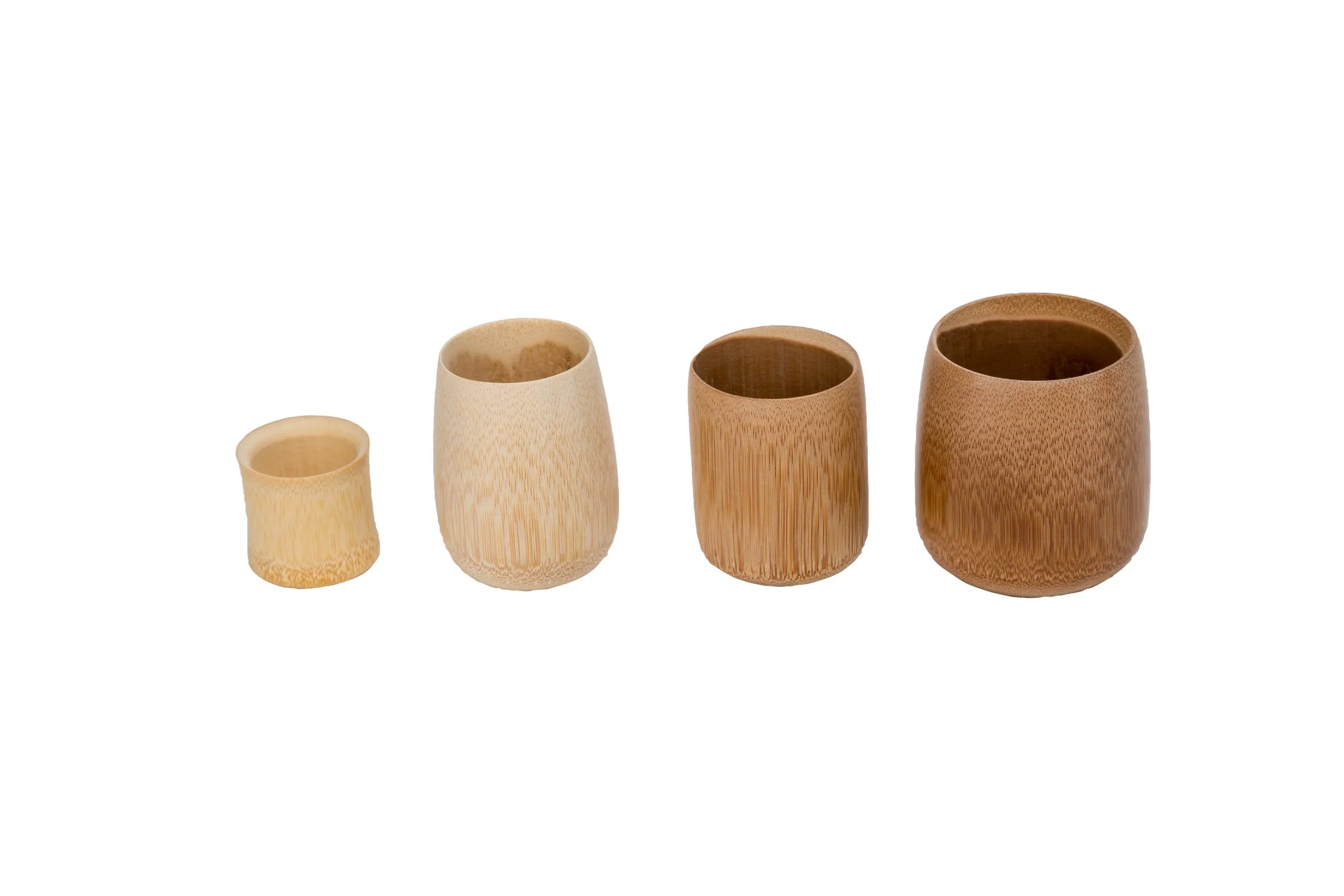 Набор бамбуковых кружек для чая, 10 унций