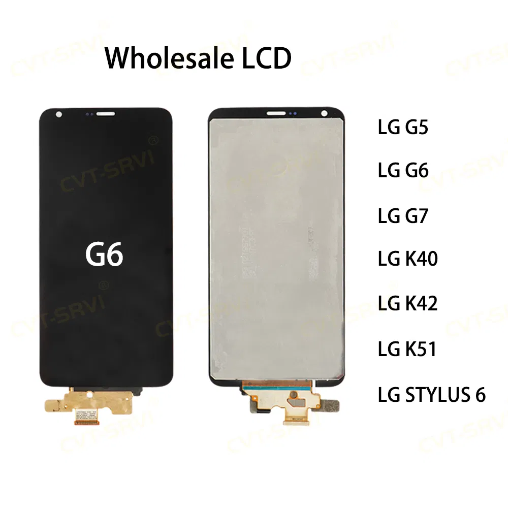 CVT-Srvi Pantalla Touch High Quality Display Factory Wholesale Price Modulos Mobile Phone LCD Screen for LG Series G5/G6/G7/K40 /K42/K51/Stylus 5