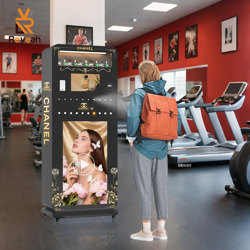 Commercial Street Perfume Vending Machine Independent Cologne Perfume Spray Vending Machine