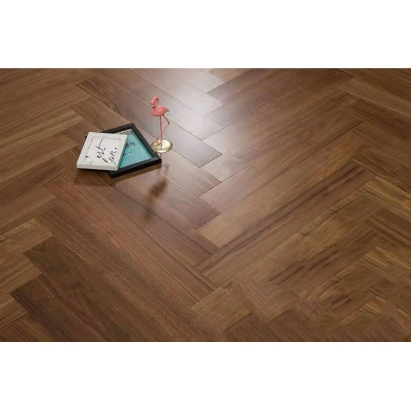 Home Improvement Black Walnut Lock Floor Heating Solid Wood Floor