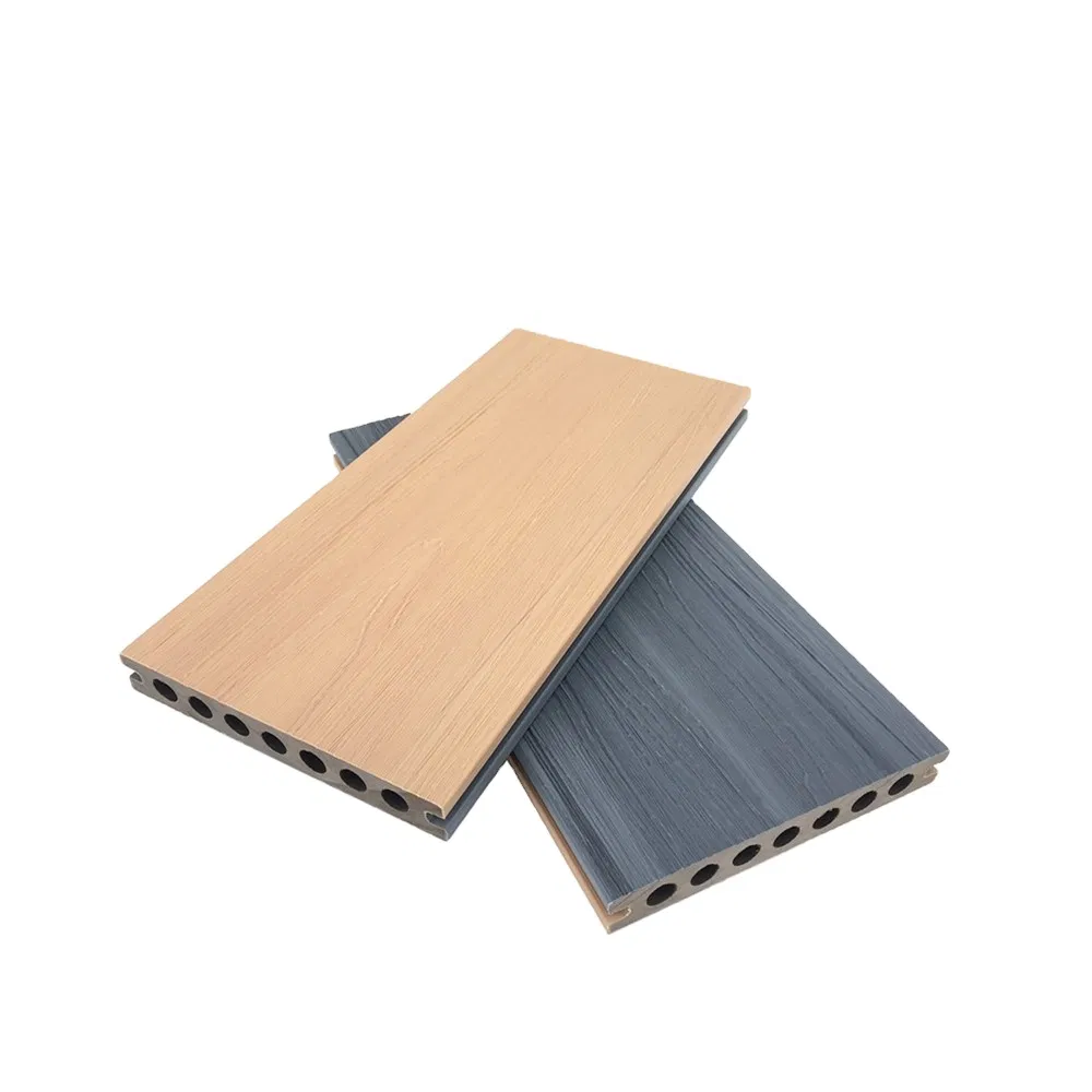 High Quality WPC Co-Extrusion Decking 145*21mm Waterproof Co-Extruded WPC Terrace Flooring