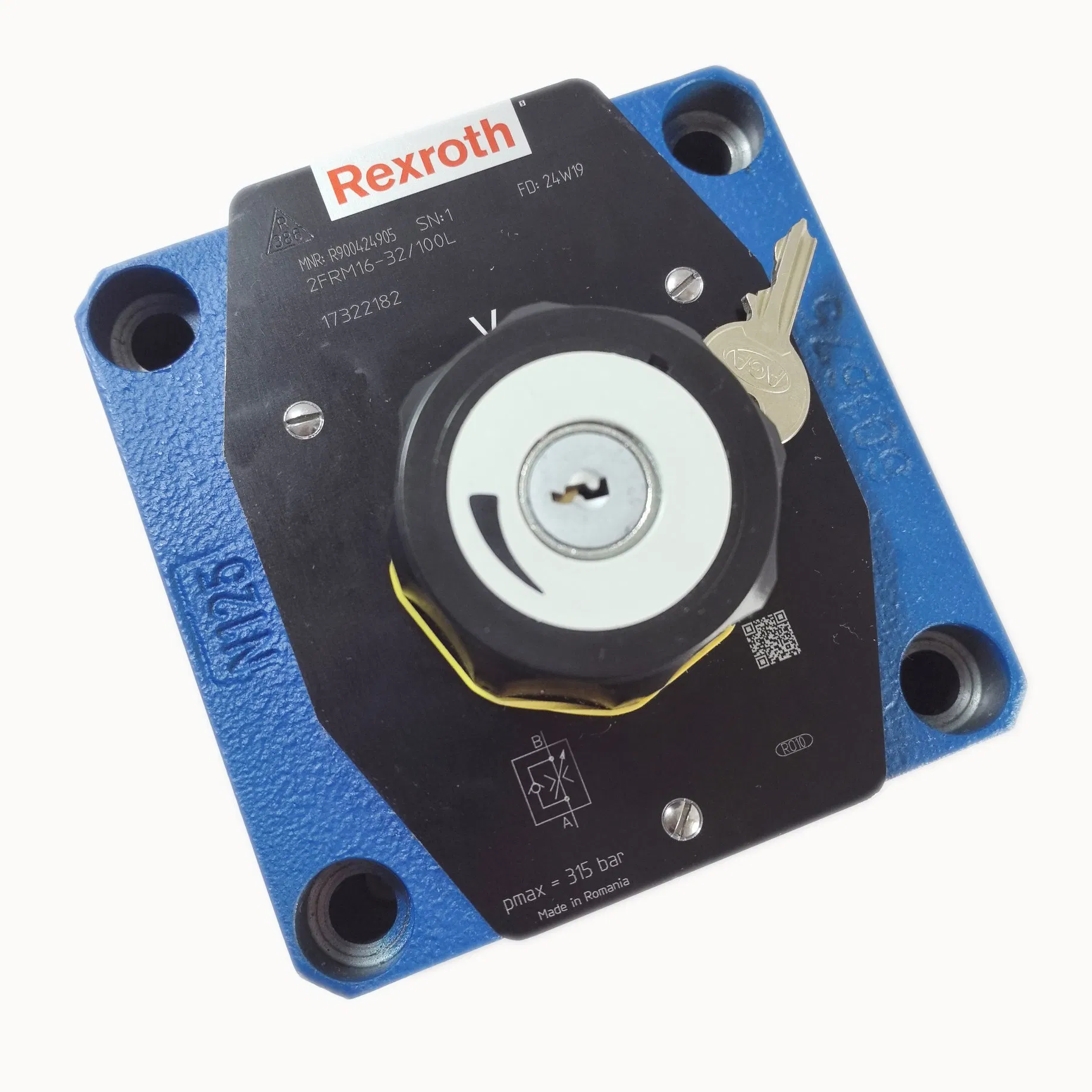 Пропорциональный гидравлический клапан Rexroth 4WRKE16