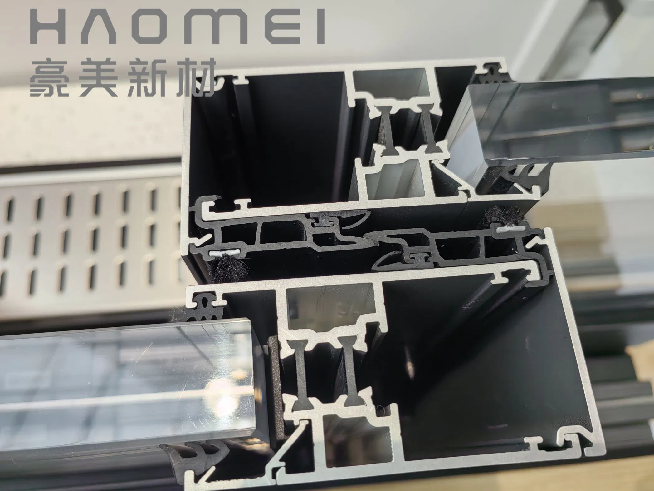 Customized Coated Aluminum Curtain Wall Frame