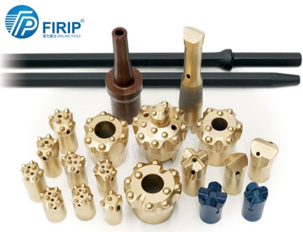 Durable H19 H22 H25 Tapered Drill Rods for Rock Extraction