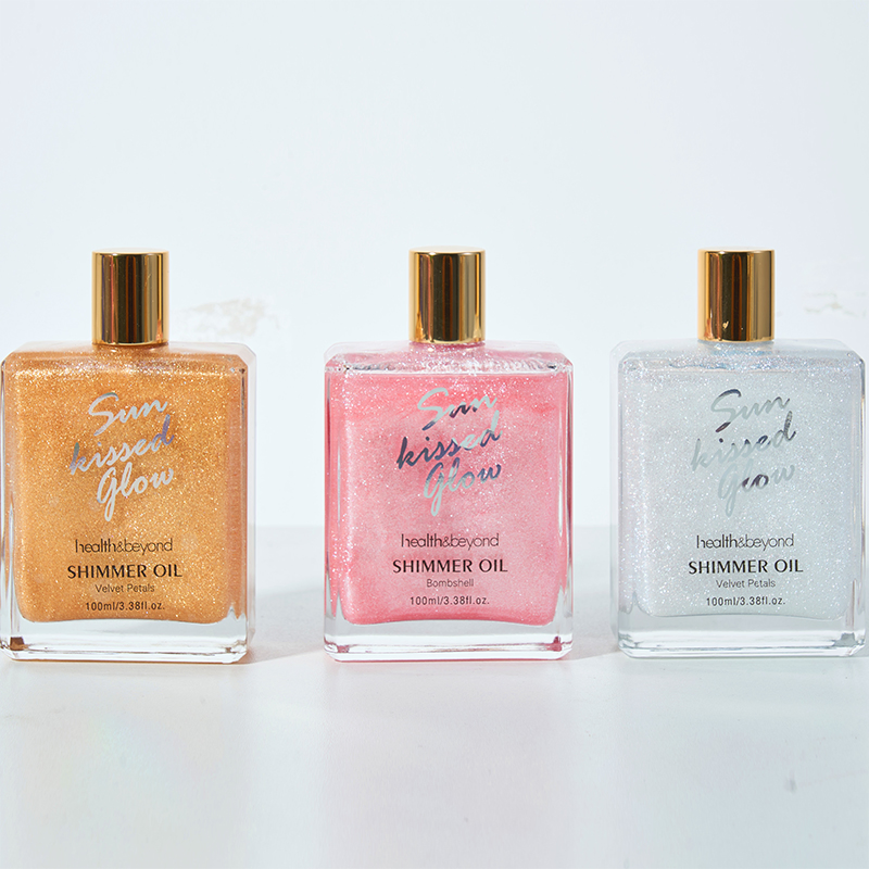 Portable Noursher Mini Body Lotion Mist 100ml Shimmer Shower Gel Travel Set