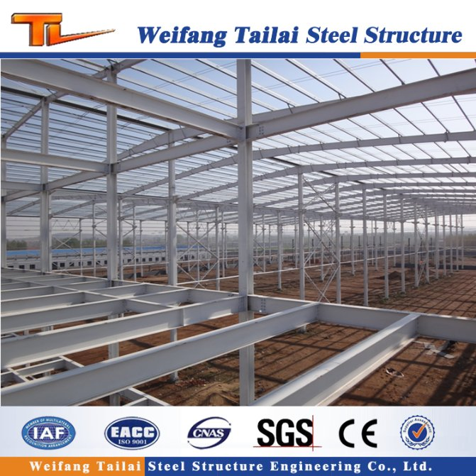 Weifang Tailai Steel Structure Prefab Modular Building of Steel Columns and Beams