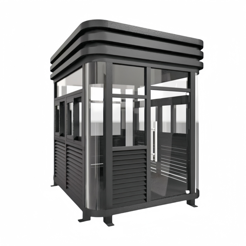 2m/2.5m Outdoor Steel Structure Luxury Modular Mobile Modern Portable Prefab Sentry Box for Prefabricated Kiosk Security Guard House