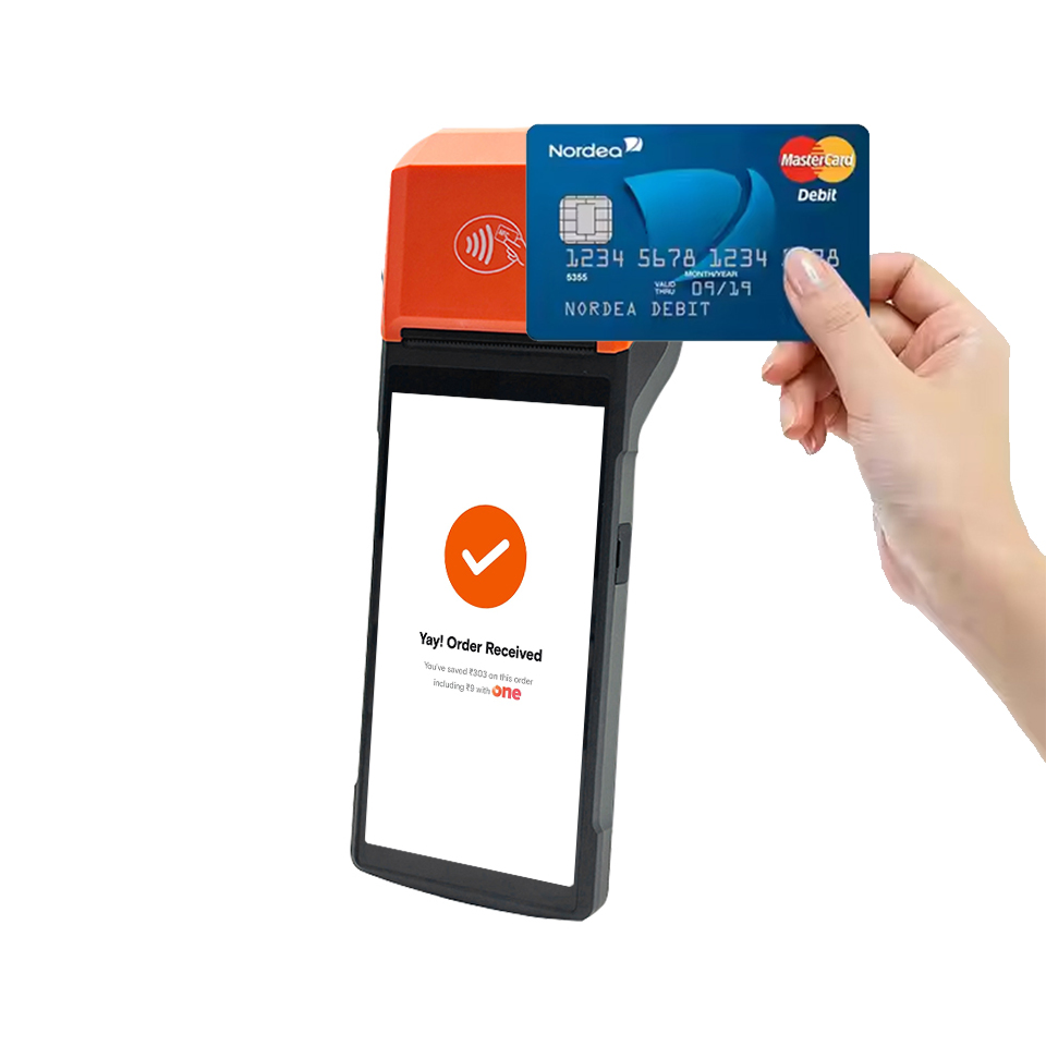 Mobile Ticket Printer NFC Payment Electronic Bus Ticketing Machine POS Hardware R330 Plus