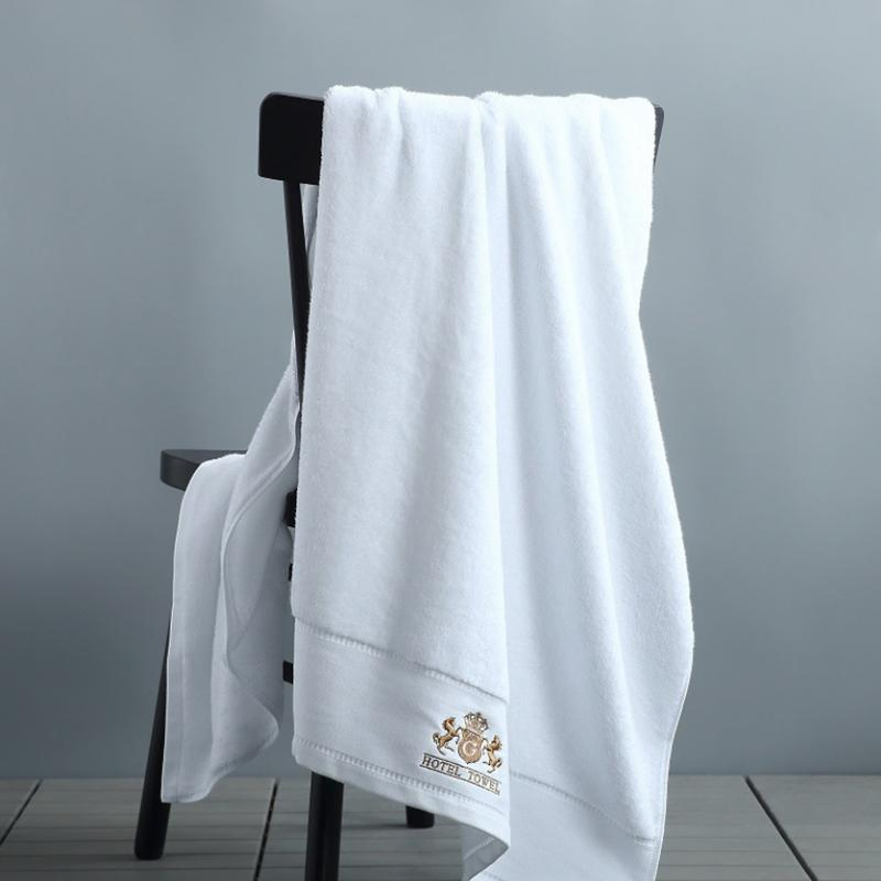 High Quality Super Soft 100% Cotton Hotel Face Towel Set with Customized Logo and Package