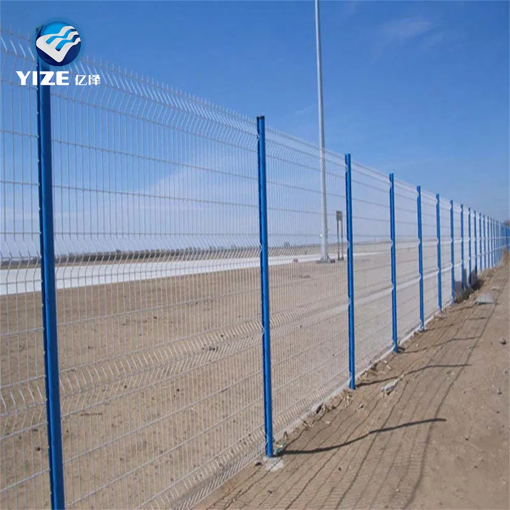 Green PVC Folding Fence Panels with Post