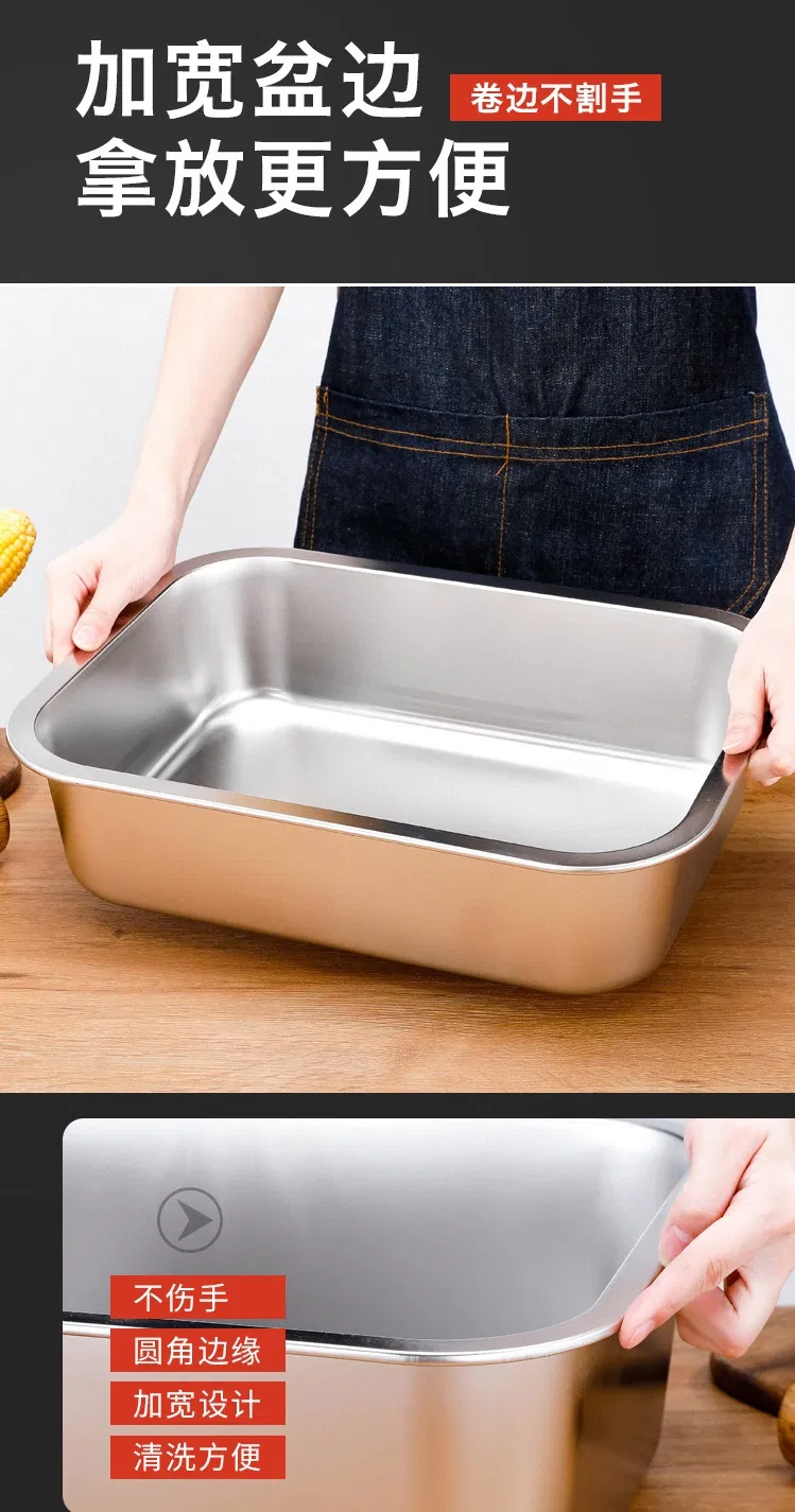 Stainless Steel Cat Litter Box 40*60*20cm