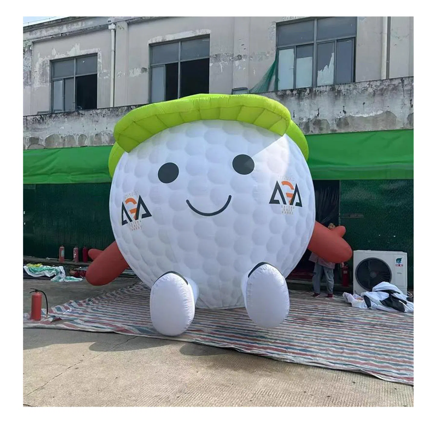 Boyi Inflatable Advertising Model Inflatable Balloon with LED for Golf Balloon