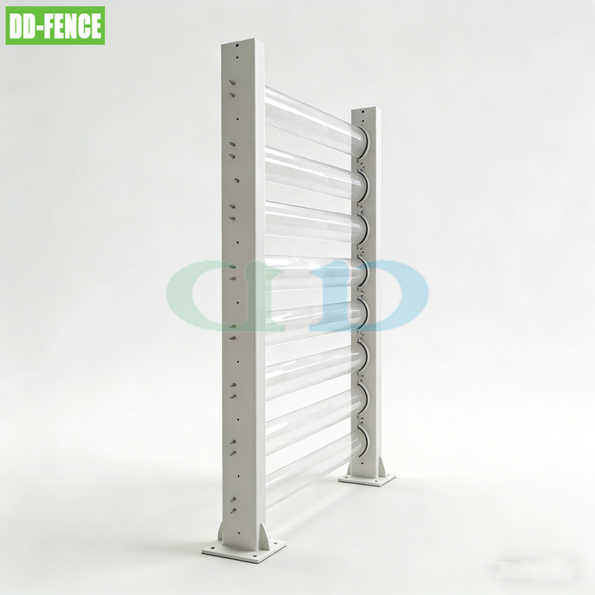 Durable Acrylic Wind Barrier High Transparency Windbreak Panel