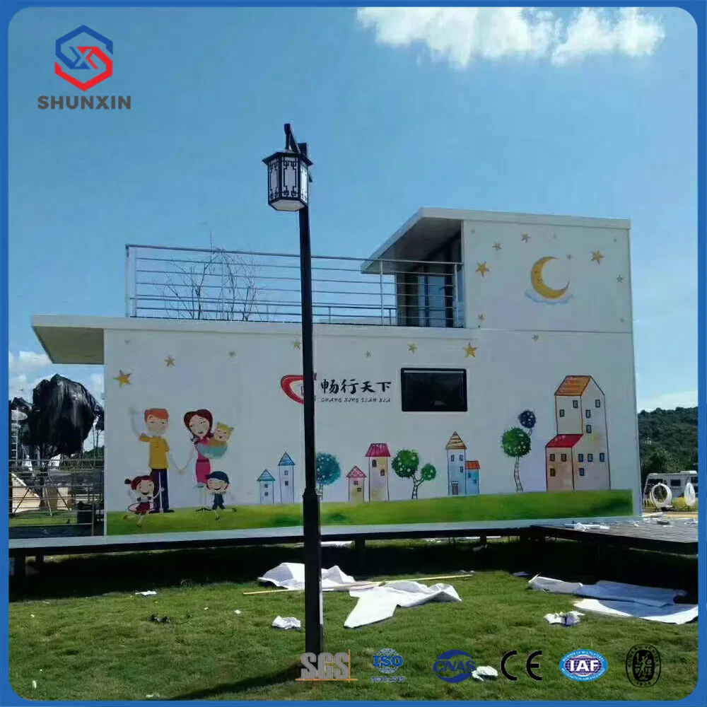 Modern Prefab Villa Homes: Lightweight Steel Portable House