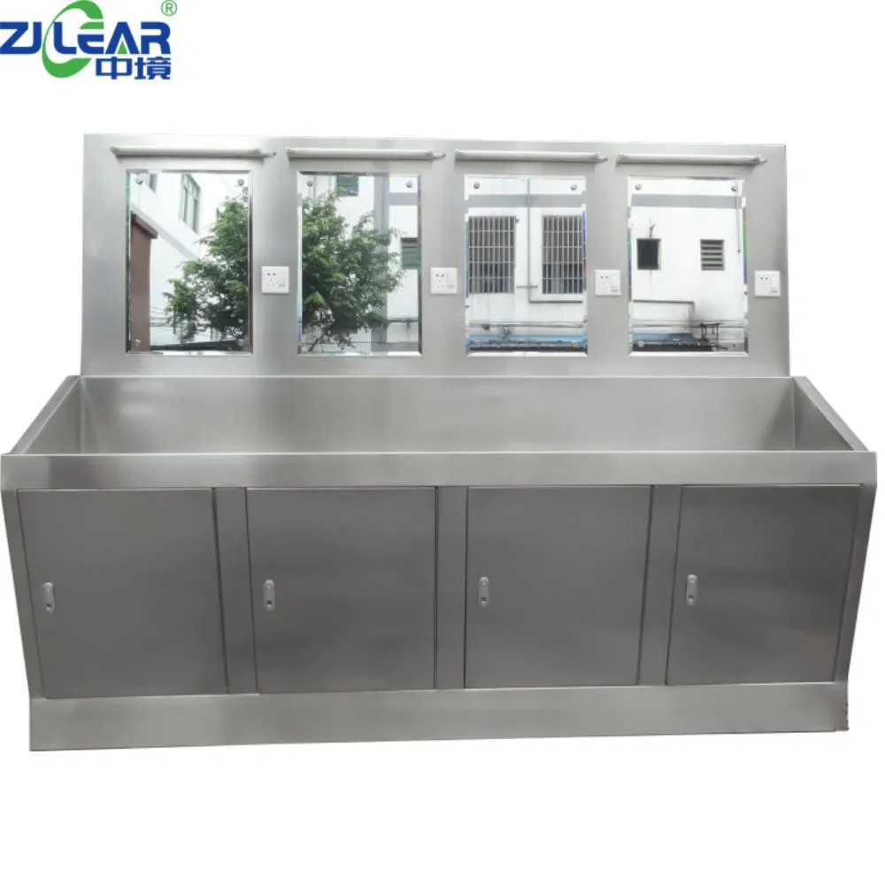 Stainless Steel Hand Sink in Operating Room