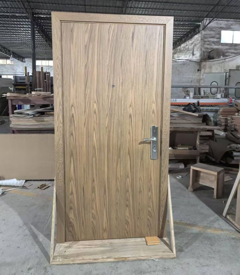High-Quality Solid Wood Door with American White Oak Panels