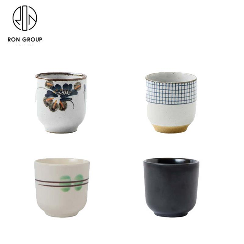 Porcelain Drinkware Eco-Friendly Coffee Cafe Water Ceramic Cup for Tea House Restaurant Commercial Catering Use