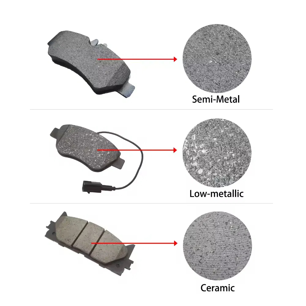 Керамические тормозные колодки для Honda, Isuzu, Suzuki, Mitsubishi