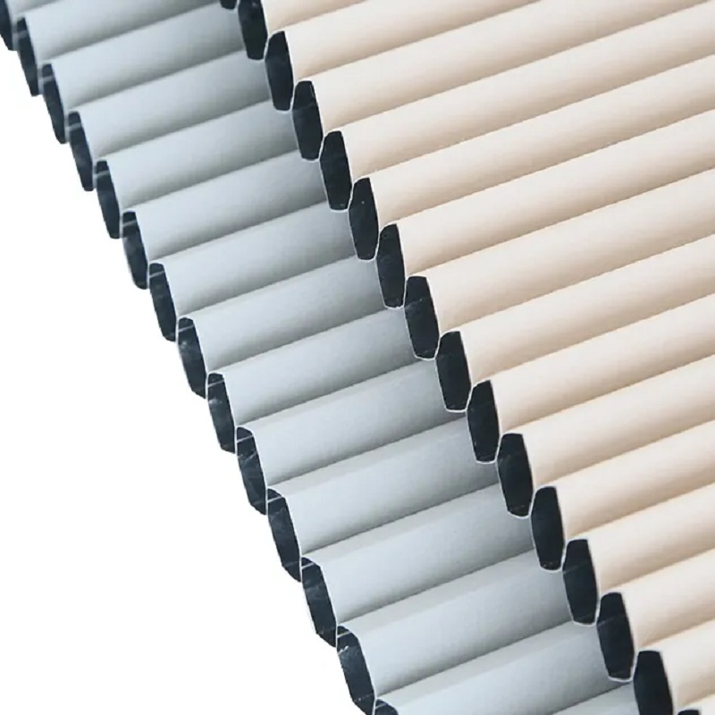 Smart Motorized Window Cellular Blinds up Down Blackout Cellular Honeycomb Shade