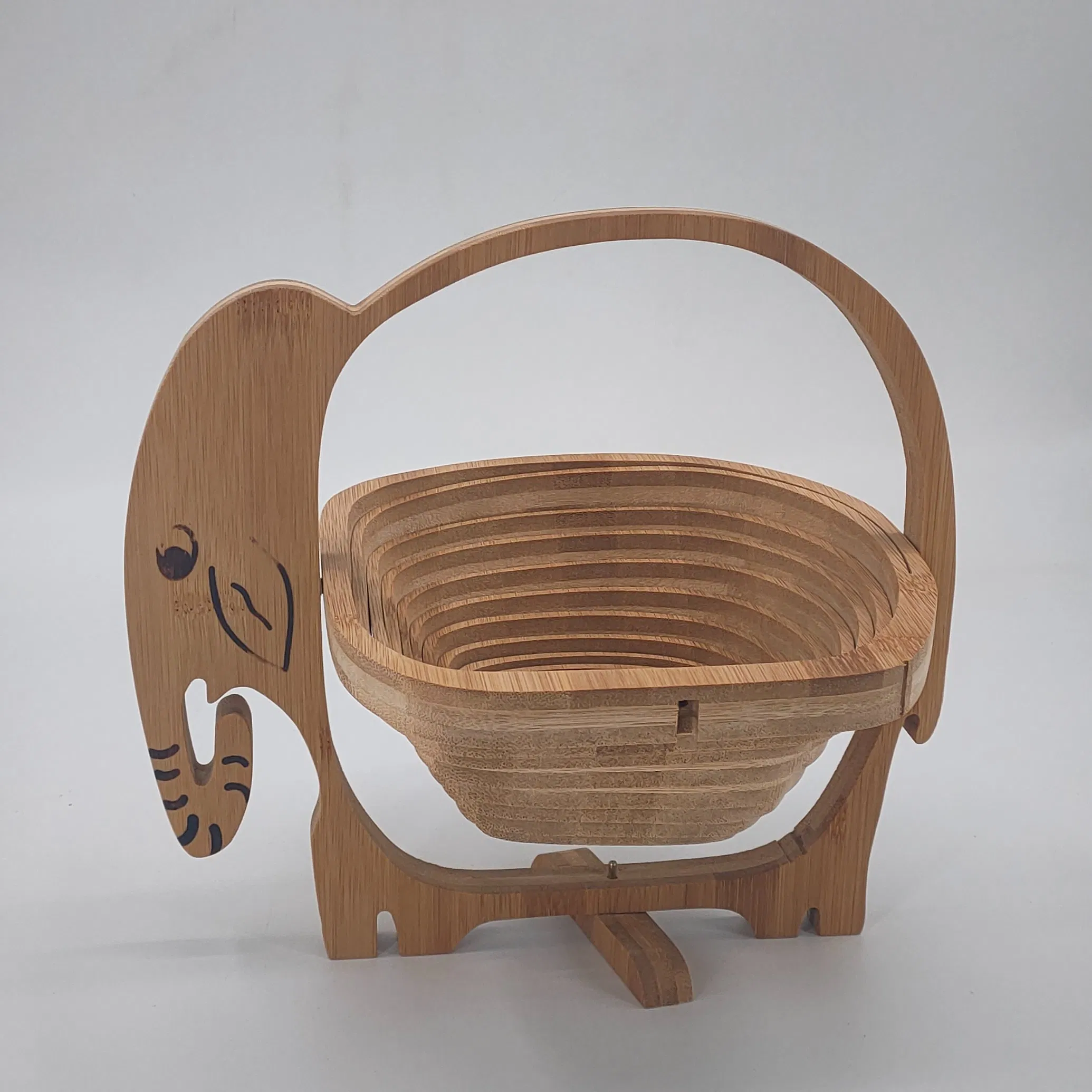 Foldable Kitchen Fruit Bowl Folding Fruit Basket