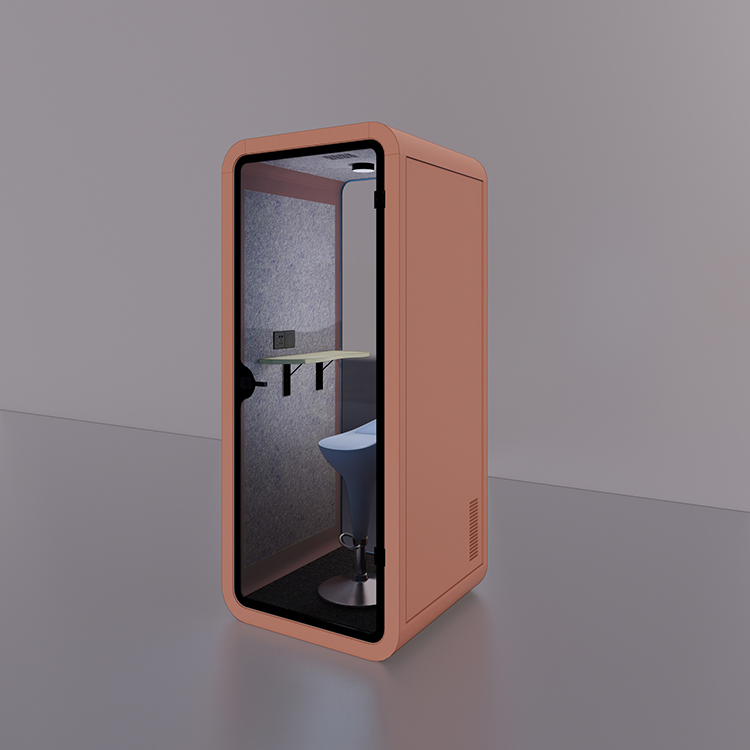 Soundproof Private S Size Sound Proof Noise Insulation Mobile Office Phone Telephone Booth